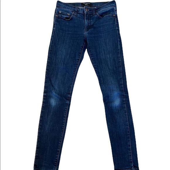 Banana Republic Dark Blue Skinny Jeans - Picture 2 of 10